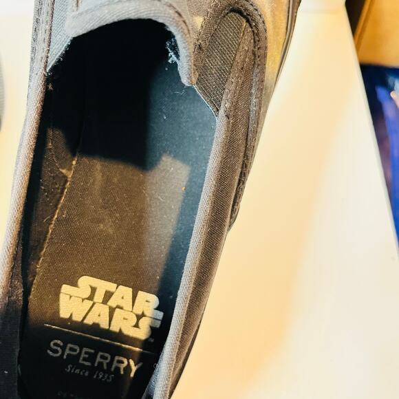Sperry Star Wars Han Solo Chewbacca Low Top Men's Slip On Shoes 10M - Picture 11 of 11